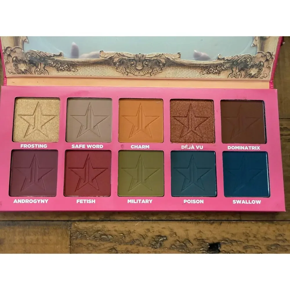 Jeffree Star Cosmetics Androgyny Eyeshadow Palette 10 Shades 0.09oz Vegan New